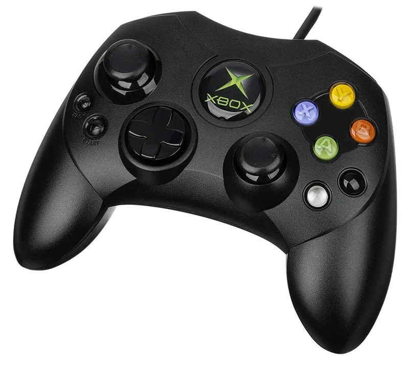 Black S Type Controller - (Pre-Played) (Xbox)