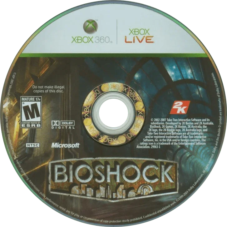 Bioshock - (Game Only) (Xbox 360)