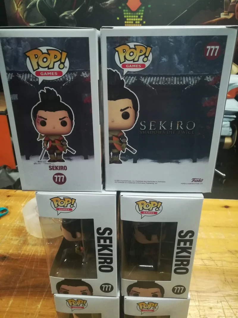 POP!FUNKO 777 Sekiro: Shadows Die Twice POP! Games Vinyl Figure Sekiro 9 cm
