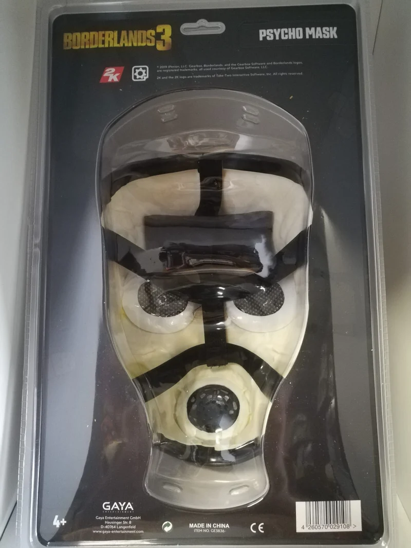BORDERLANDS 3 REPLICA "PSYCHO MASK" V2 (originale)