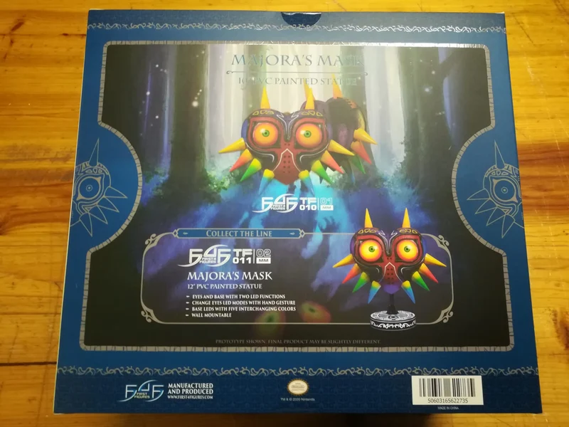 THE LEGEND ZELDA MAJOR'S MASK ( first 4 figures )
