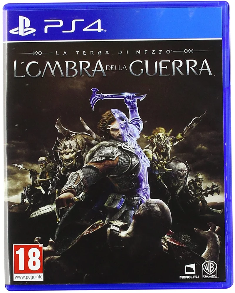 LA TERA DI MEZZO L'OMBRA DELLA GUERA PS4 (versione italiana)(usato)