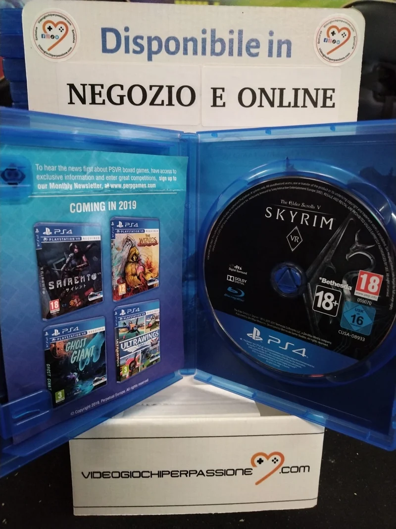 THE ELDER SCROLLS V SKYRIM VR PS4 (completamente in italiano)(usato garantito)