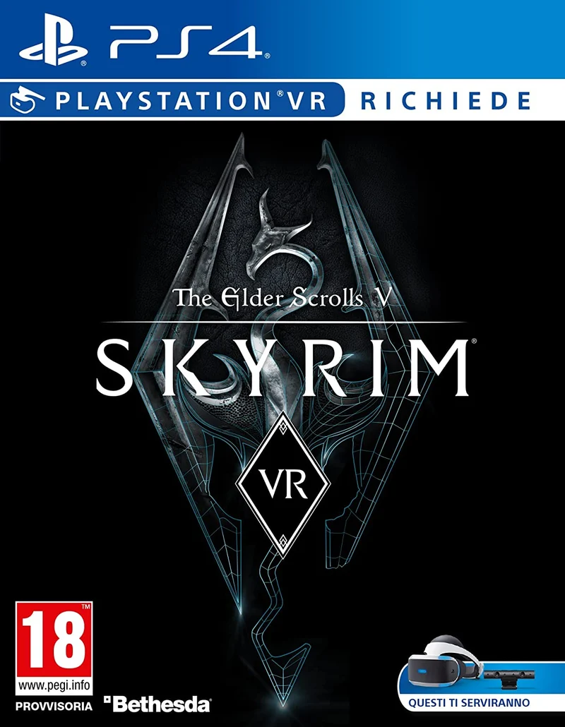 THE ELDER SCROLLS V SKYRIM VR PS4 (completamente in italiano)(usato garantito)