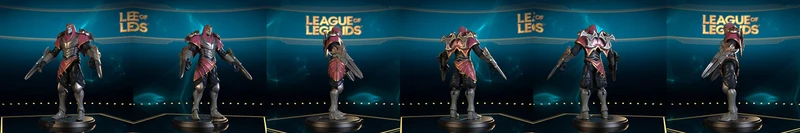 Zed Action Figures 15 cm Premium Pack League Of Legends