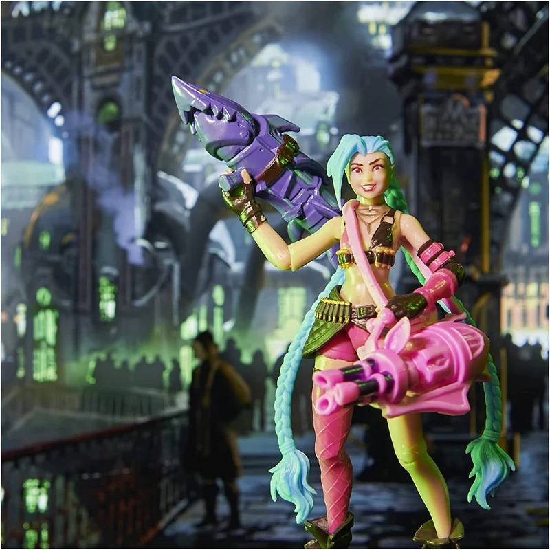 Jinx Action Figures 10cm - League Of Legends