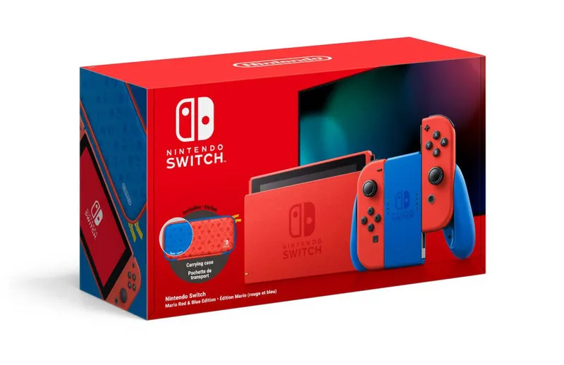Nintendo Switch Edizione Speciale Super Mario Rossa/Blu [PRE-ORDER]