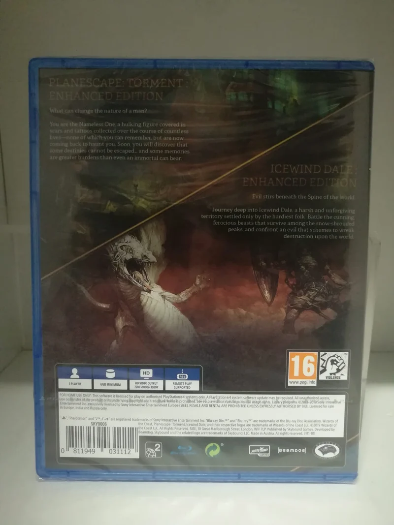 Planescape: Torment/Icewind Dale Enhanced Edition Review - PS4