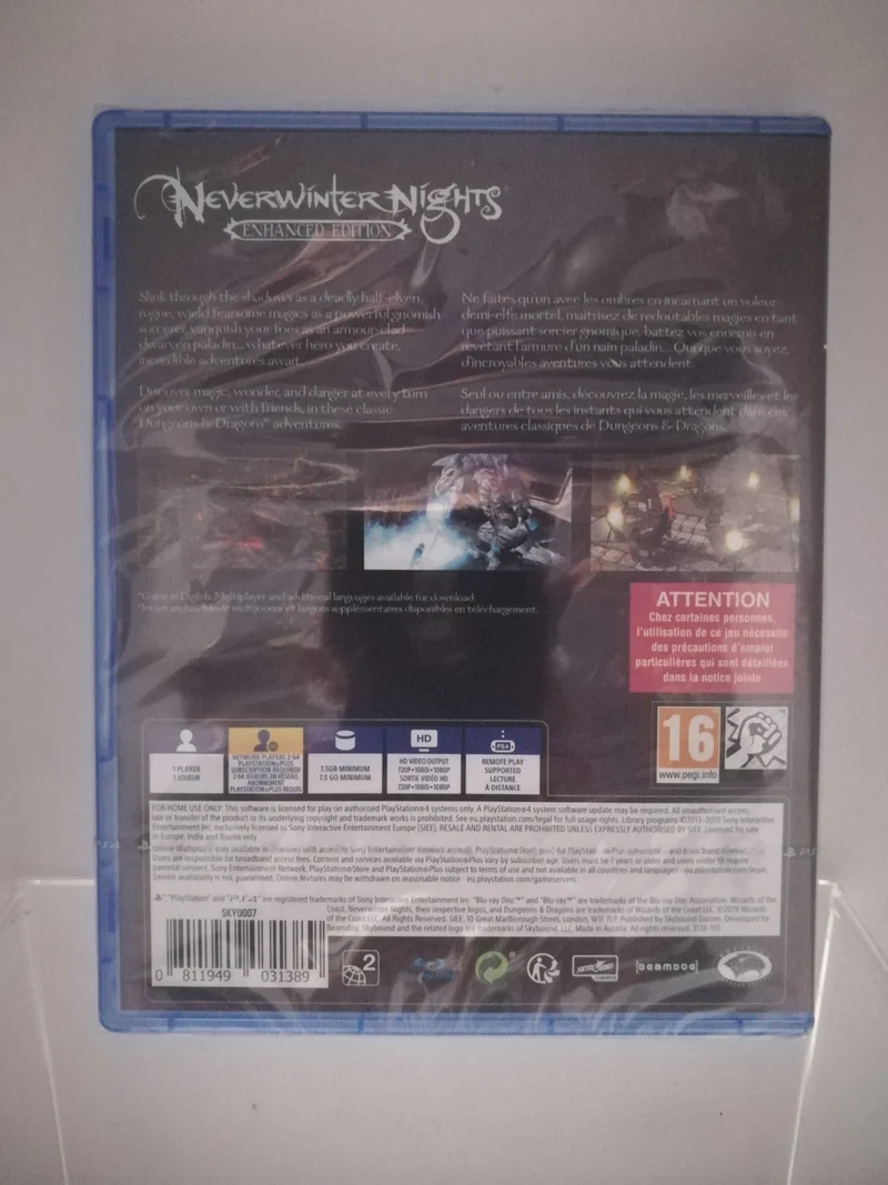 NEVERWINTER NIGHTS ENHANCED EDITION PS4