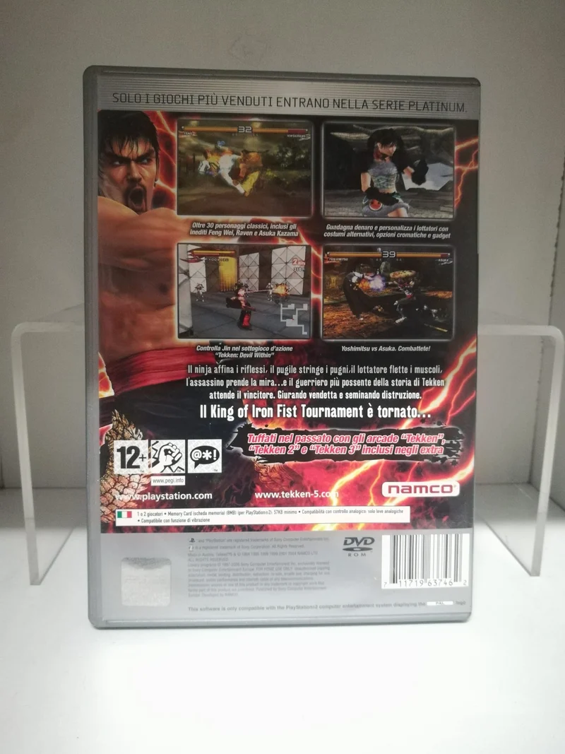 TEKKEN 5 PS2 (usato garantito)(italiano)
