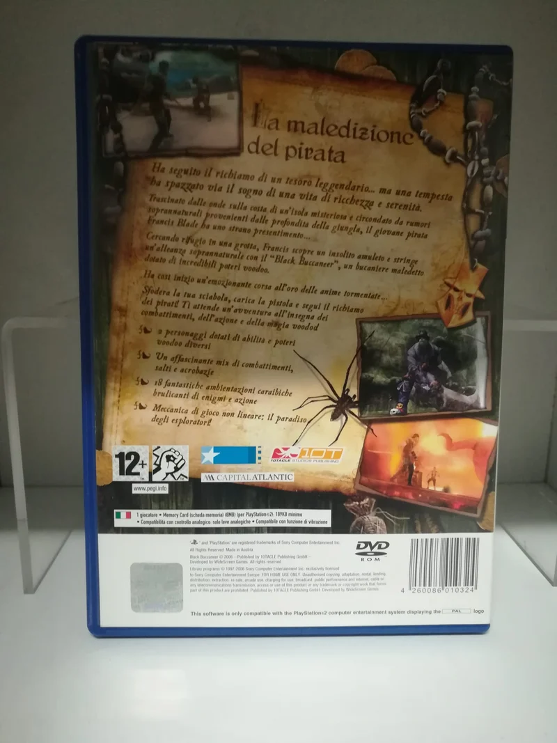 BLACK BUCCANEER PS2 (usato garantito)(italiano)
