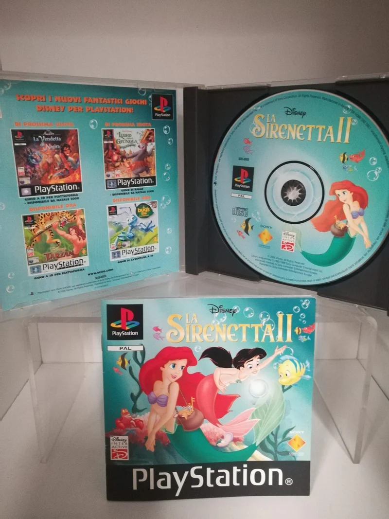 DISNEY LA SIRENETTA II PS1 (versione italiana)(usato garantito)