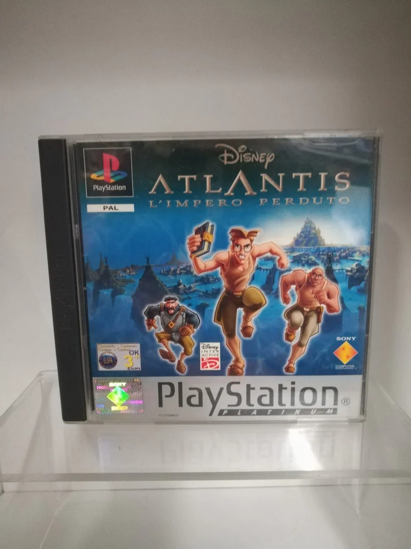 DISNEY ATLANTIS : L'IMPERO PERDUTO PS1 (manca il manuale)(usato garantito)