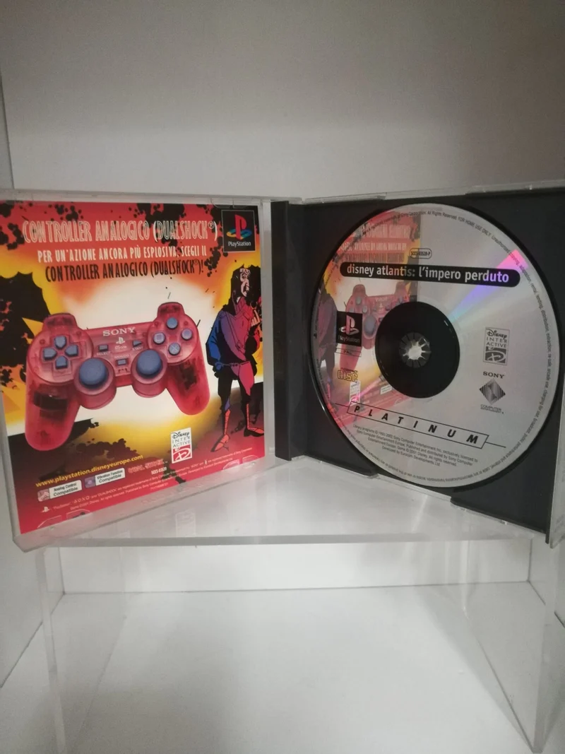 DISNEY ATLANTIS : L'IMPERO PERDUTO PS1 (manca il manuale)(usato garantito)