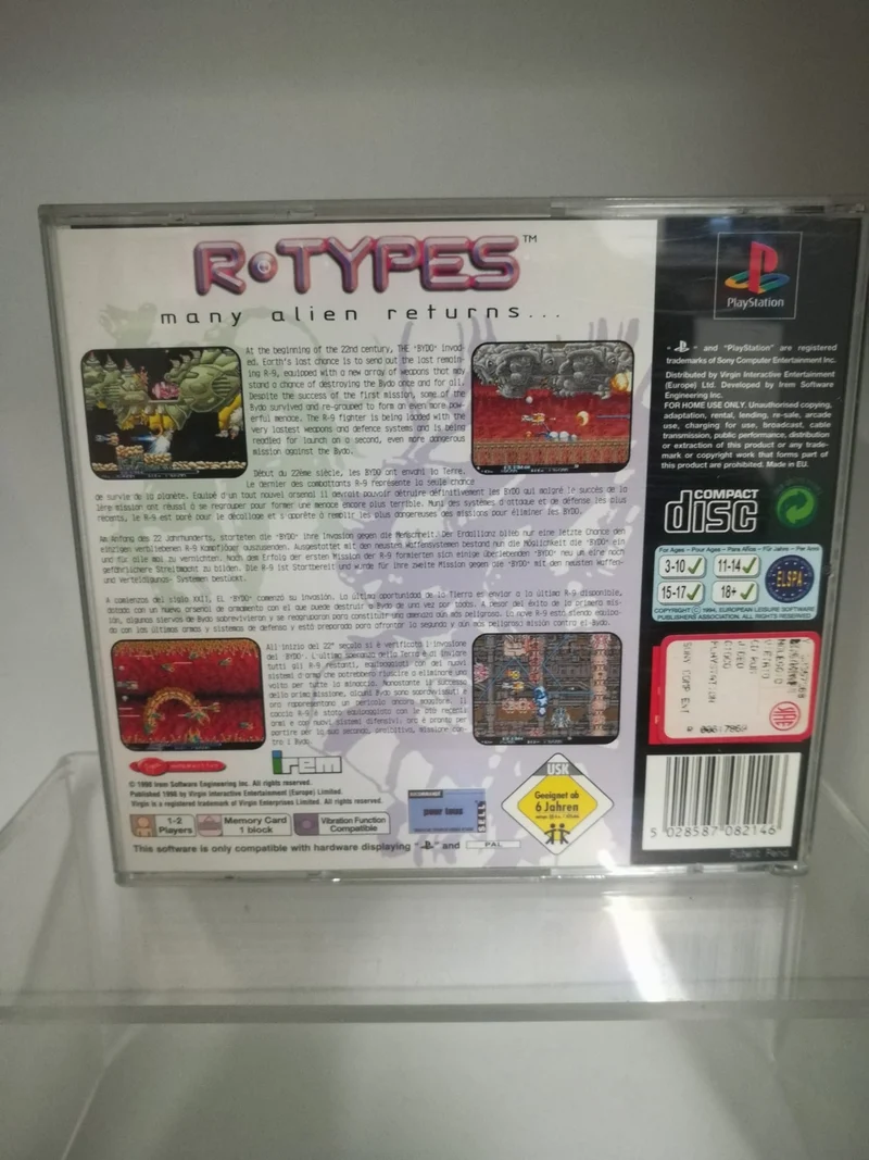 R-TYPES PS1 (versione europea)(usato garantito)