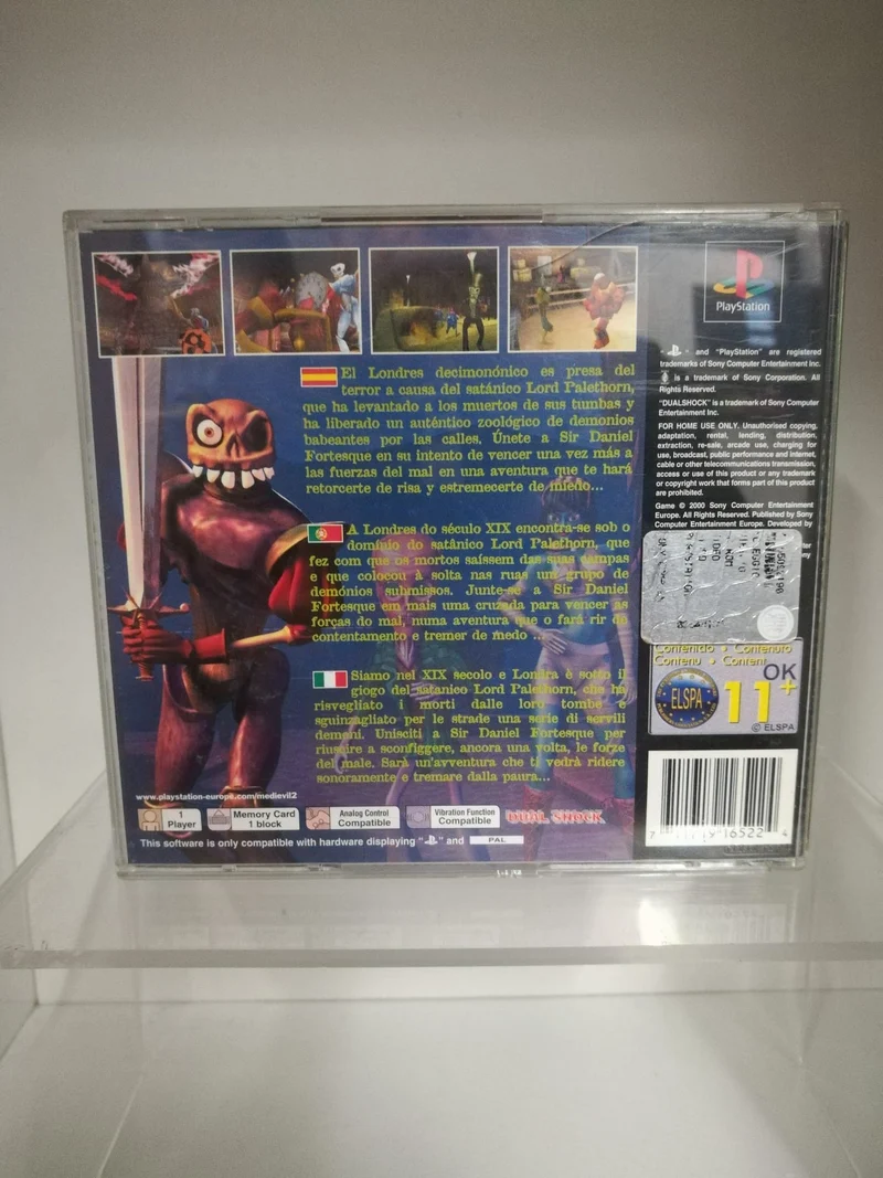 MEDIEVIL 2 PS1 (versione europea)(usato garantito)