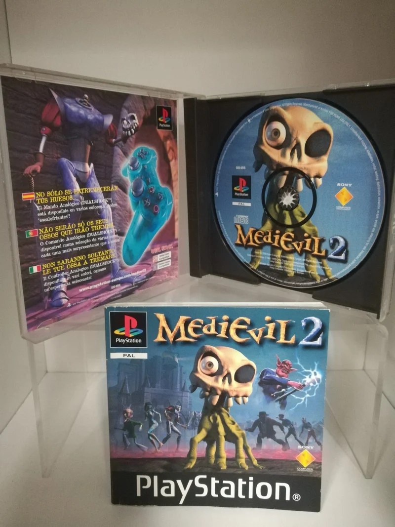 MEDIEVIL 2 PS1 (versione europea)(usato garantito)