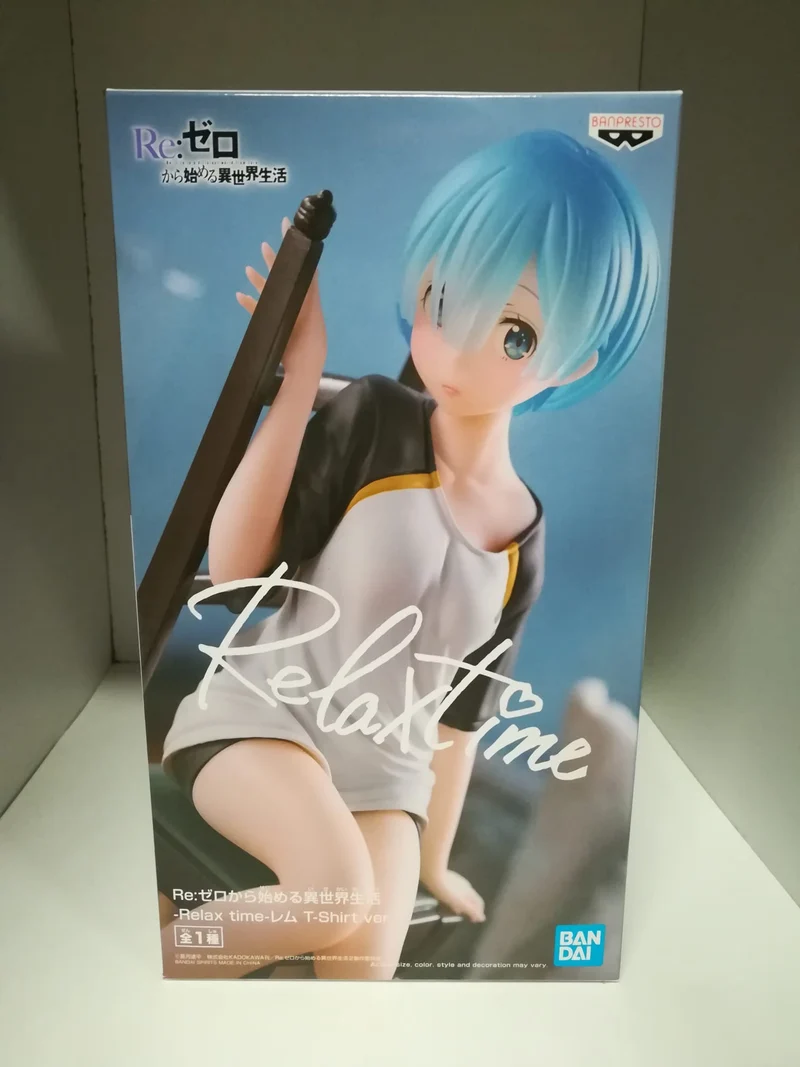 Re: Zero Starting Life in Another World PVC Statue Rem Relax Time T-Shirt Ver. 20 cm
