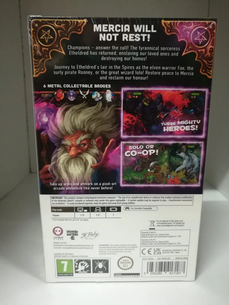 Battle Axe Badge Edition Nintendo Switch Edizione Regno Unito
