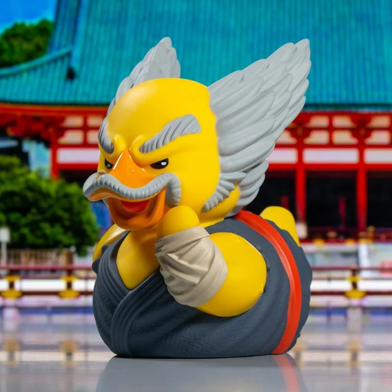 TEKKEN HEIHACHI TUBBZ COSPLAYING DUCK DA COLLEZIONE