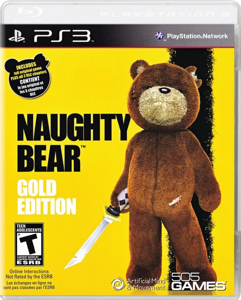 Naughty Bear: Gold Edition - Sony PlayStation 3 (PS3)