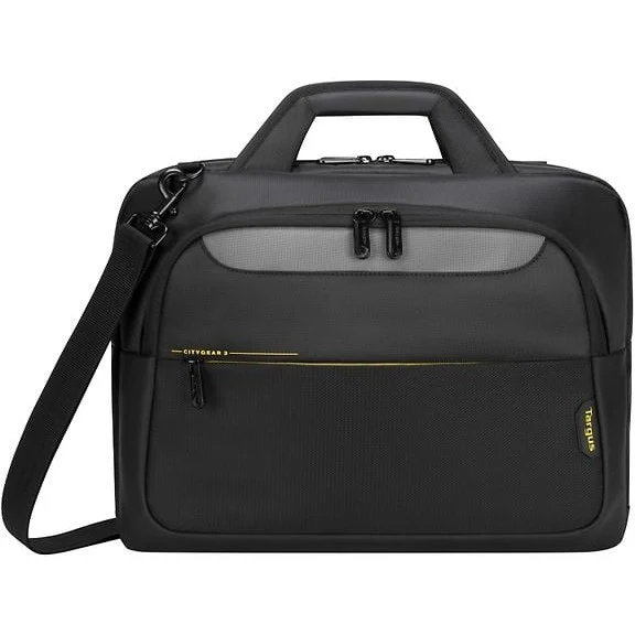 Targus CityGear 15.6-17.3" Topload Laptop Bag, Black
