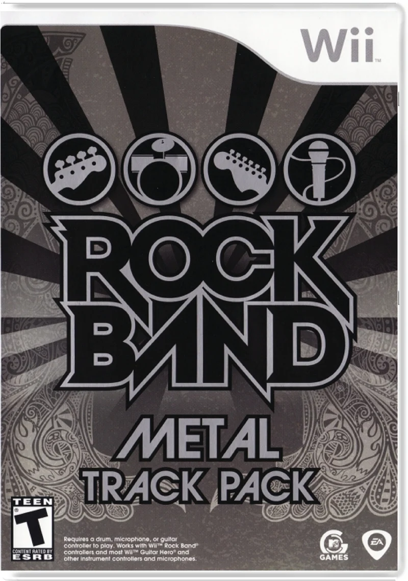 Rock Band Track Pack Metal - Nintendo Wii