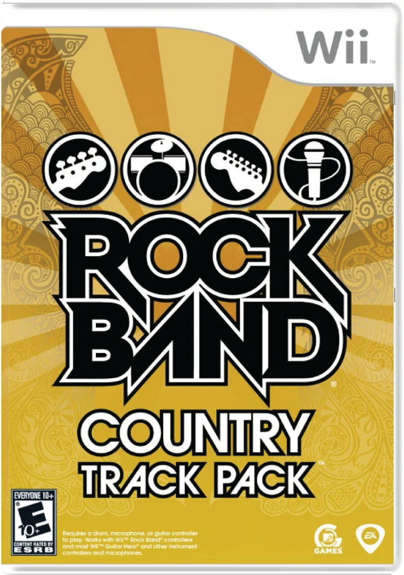 Rock Band Track Pack Country - Nintendo Wii