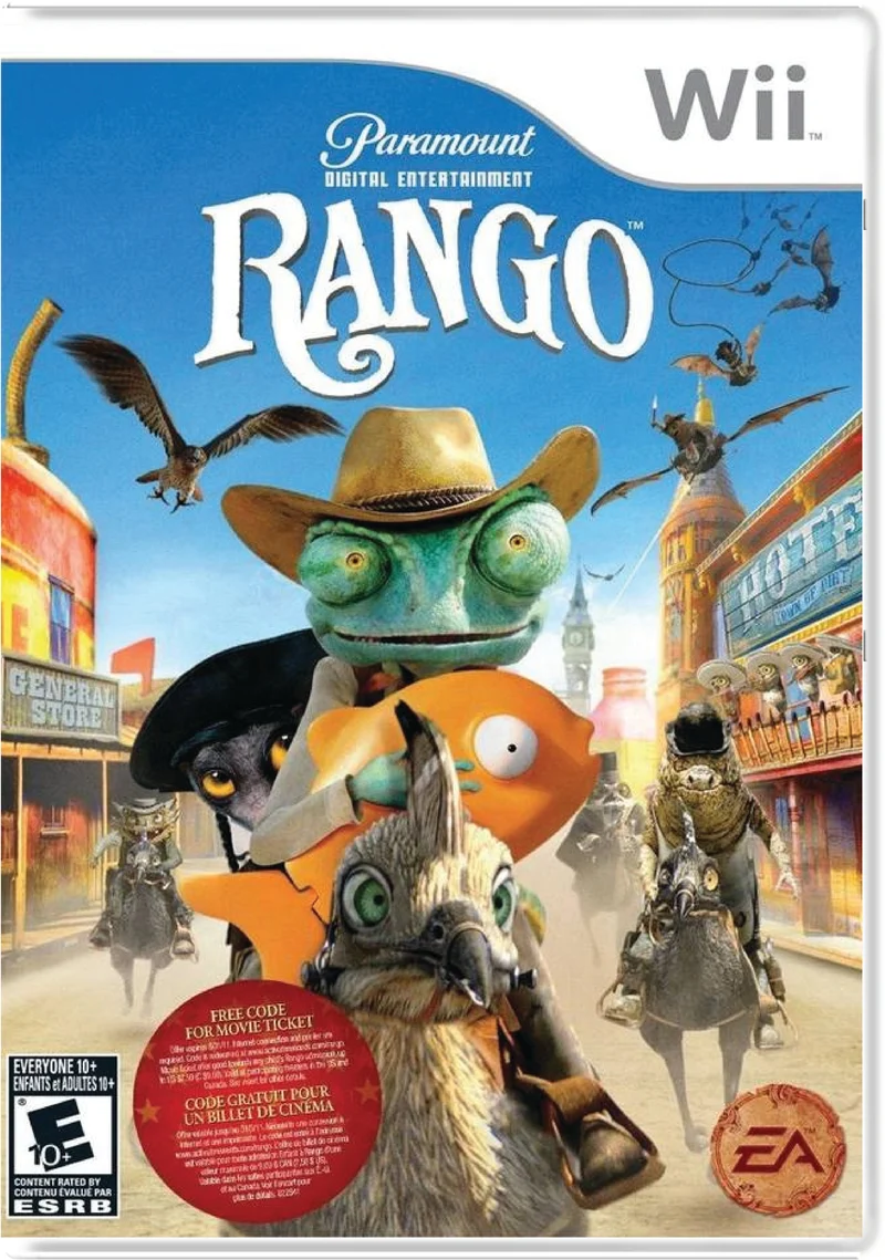 Rango The Video Game - Nintendo Wii