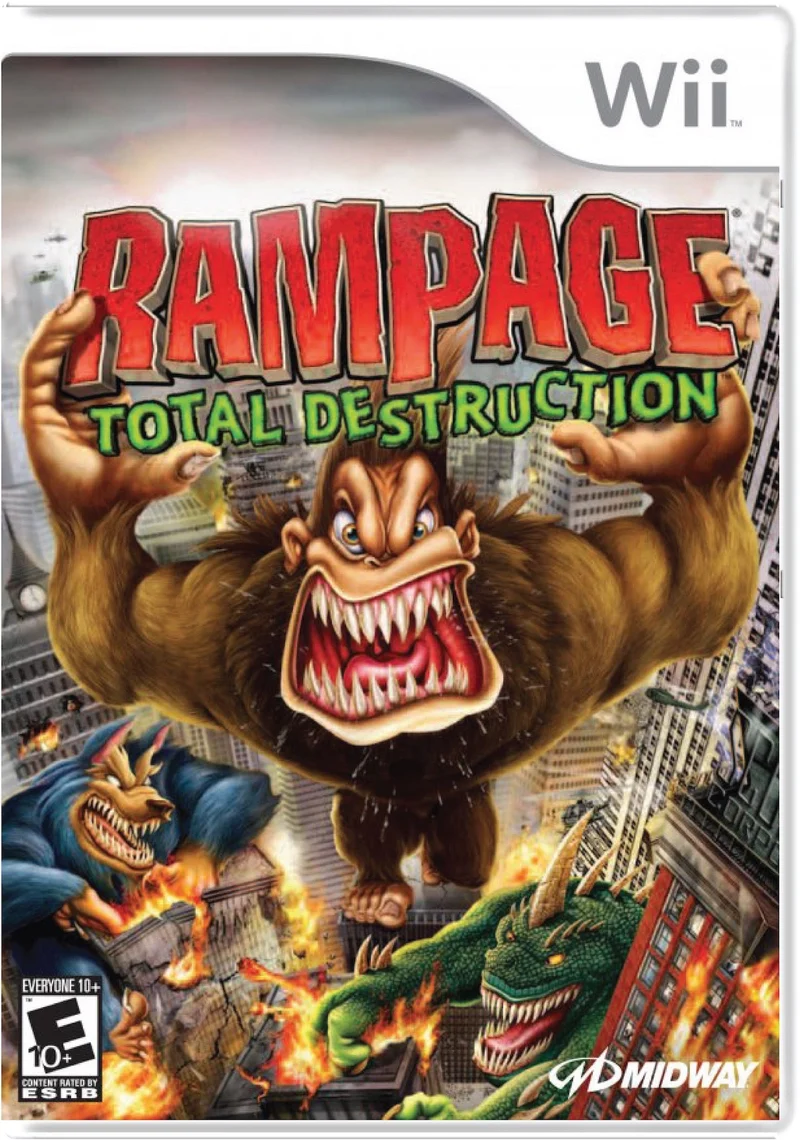 Rampage Total Destruction - Nintendo Wii