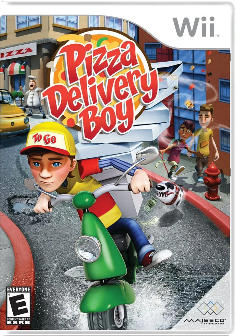 Pizza Delivery Boy - Nintendo Wii