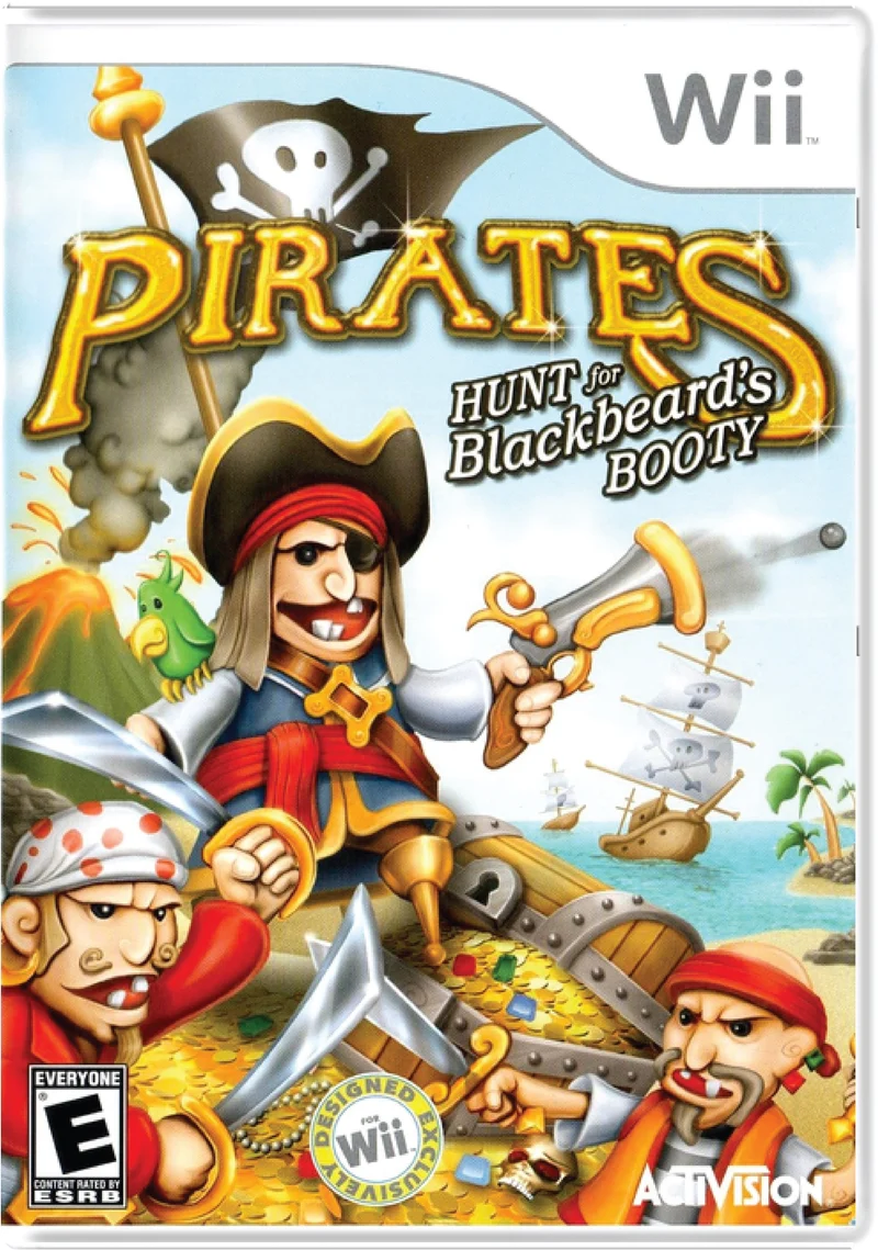 Pirates Hunt for Blackbeard's Booty - Nintendo Wii