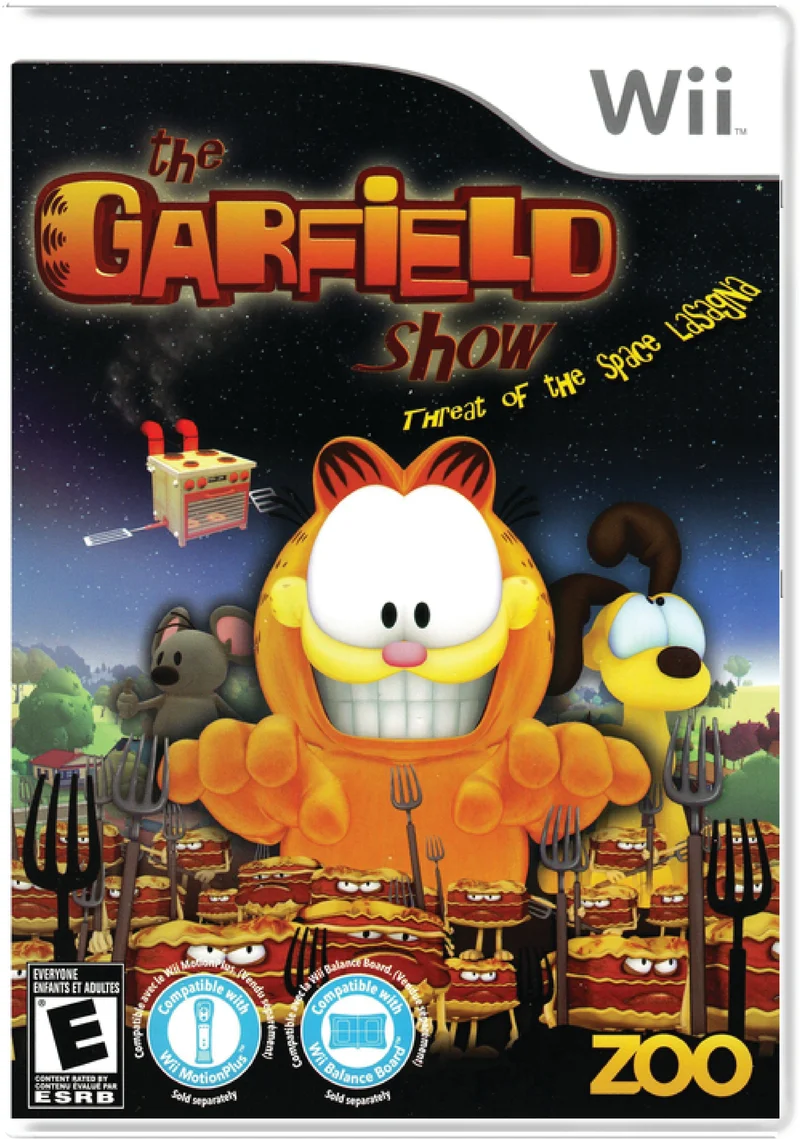 The Garfield Show Threat of the Space Lasagna - Nintendo Wii