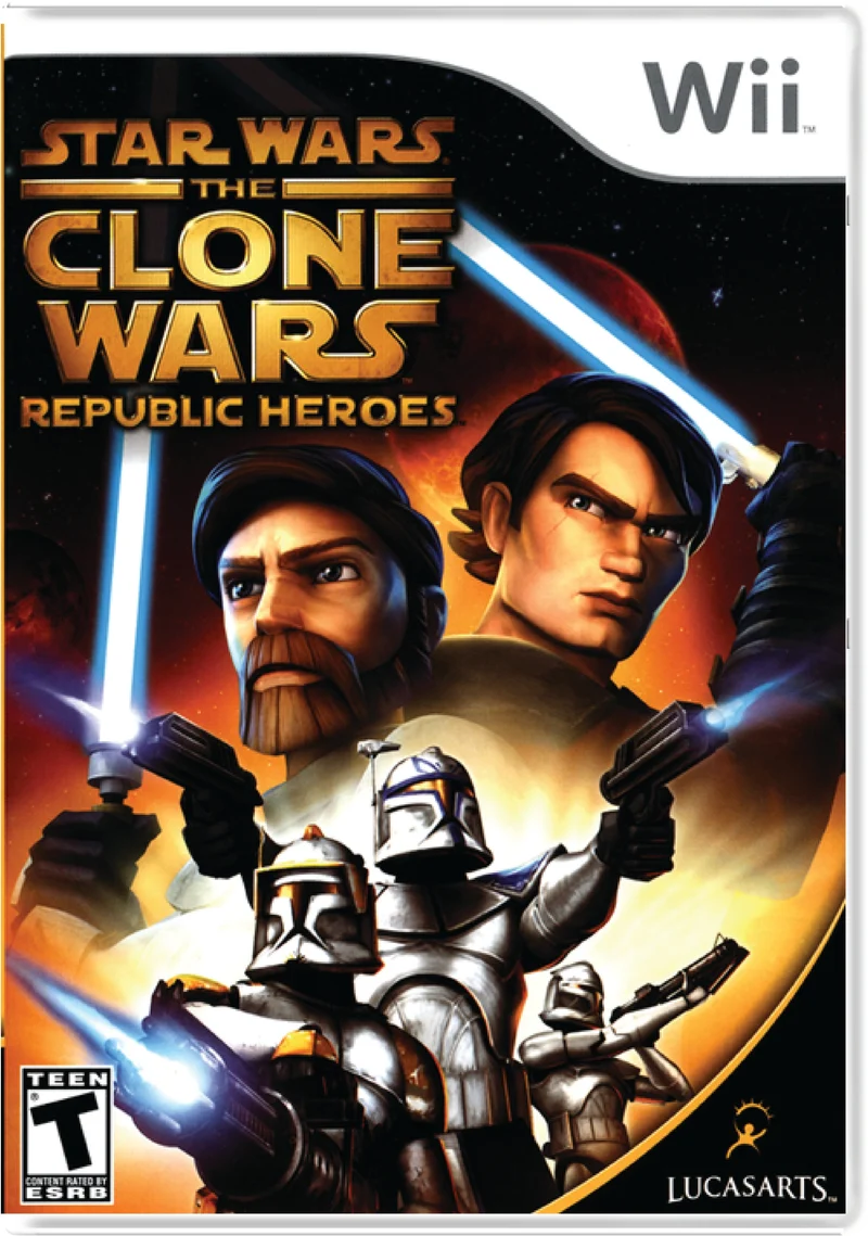 Star Wars Clone Wars Republic Heroes - Nintendo Wii