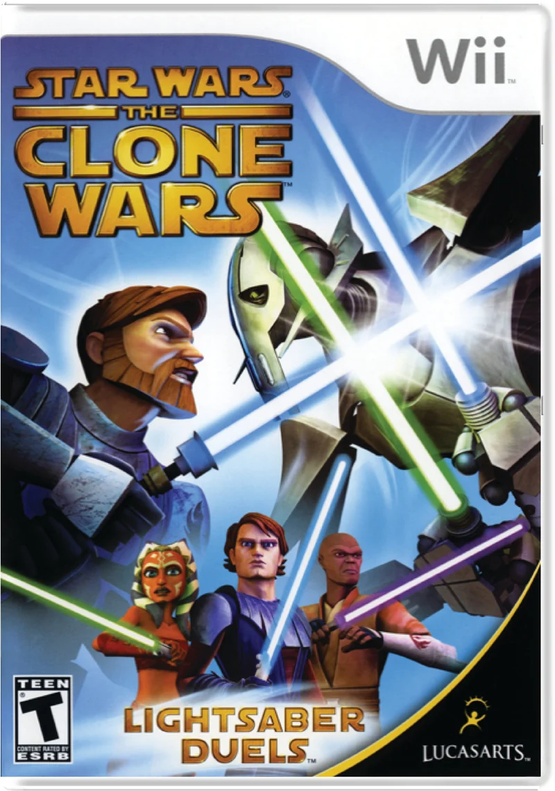 Star Wars Clone Wars Lightsaber Duels - Nintendo Wii