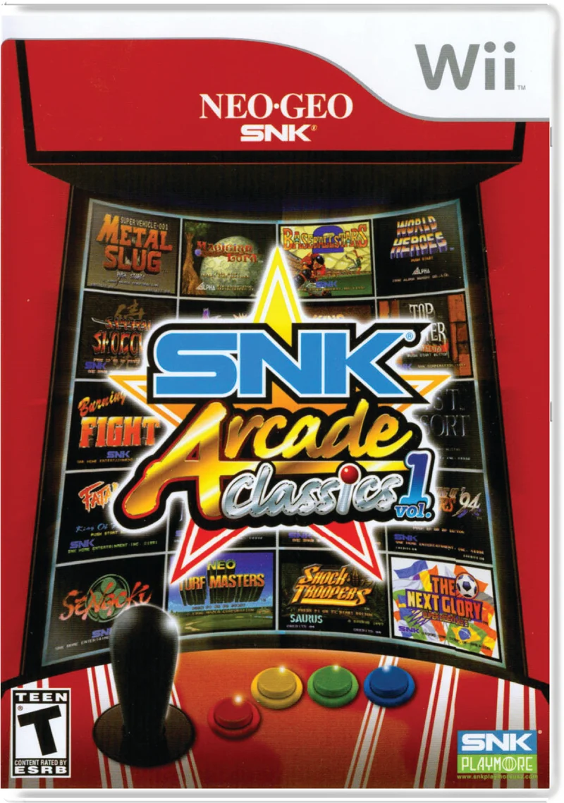SNK Arcade Classics Volume 1 - Nintendo Wii