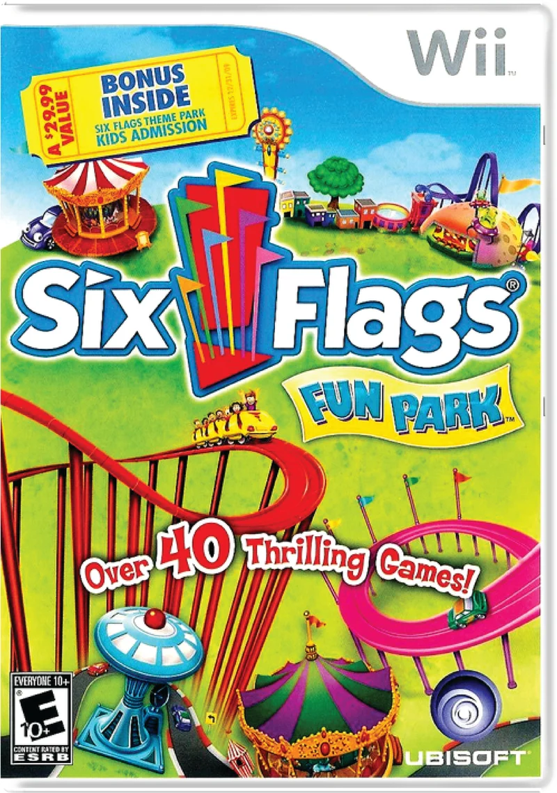 Six Flags Fun Park - Nintendo Wii