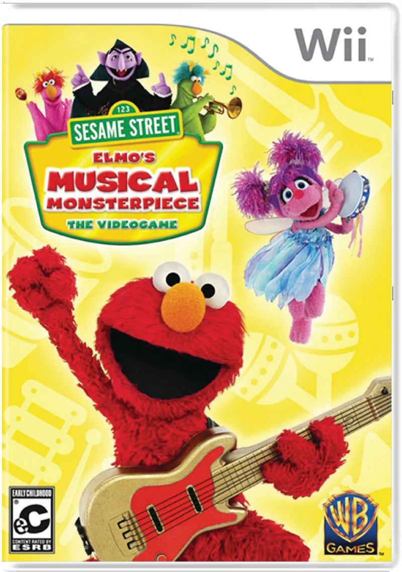 Sesame Street Elmo's Musical Monsterpiece - Nintendo Wii
