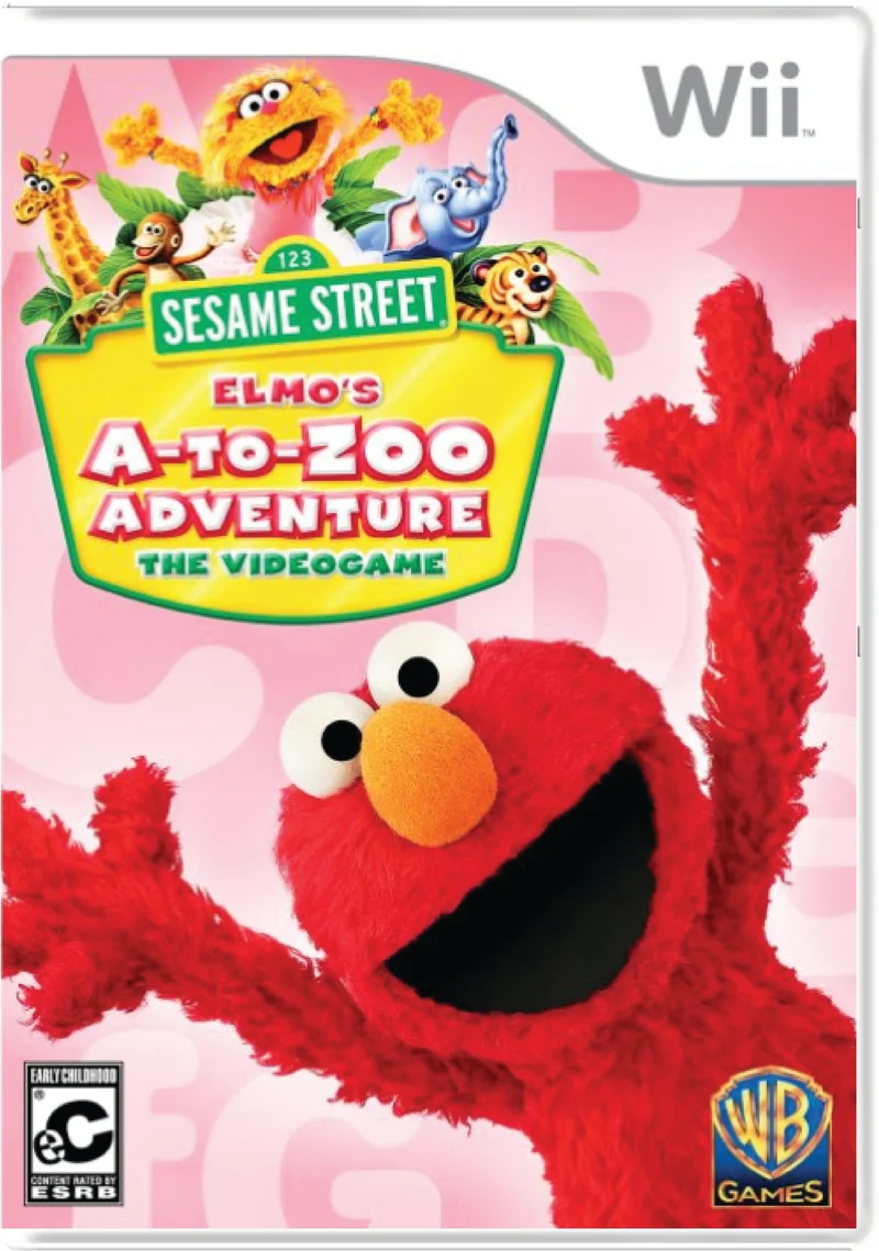 Sesame Street Elmo's A-To-Zoo Adventure - Nintendo Wii
