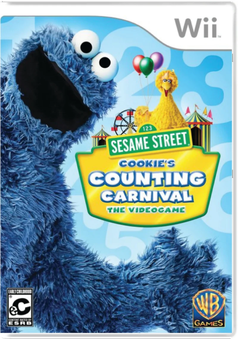 Sesame Street Cookie's Counting Carnival - Nintendo Wii
