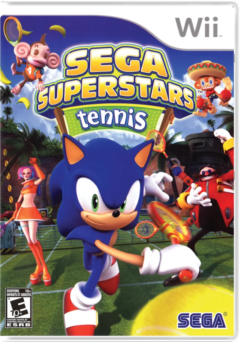 Sega Superstars Tennis - Nintendo Wii