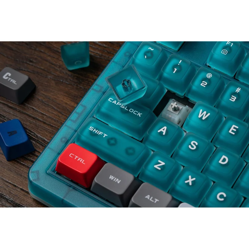 8BitDo Retro 87 Mechanical Keyboard [Clear Blue]