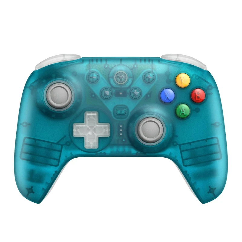 8BitDo Ultimate 2 Wireless Controller [Clear Blue] with Charging Dock for [Windows / Android]