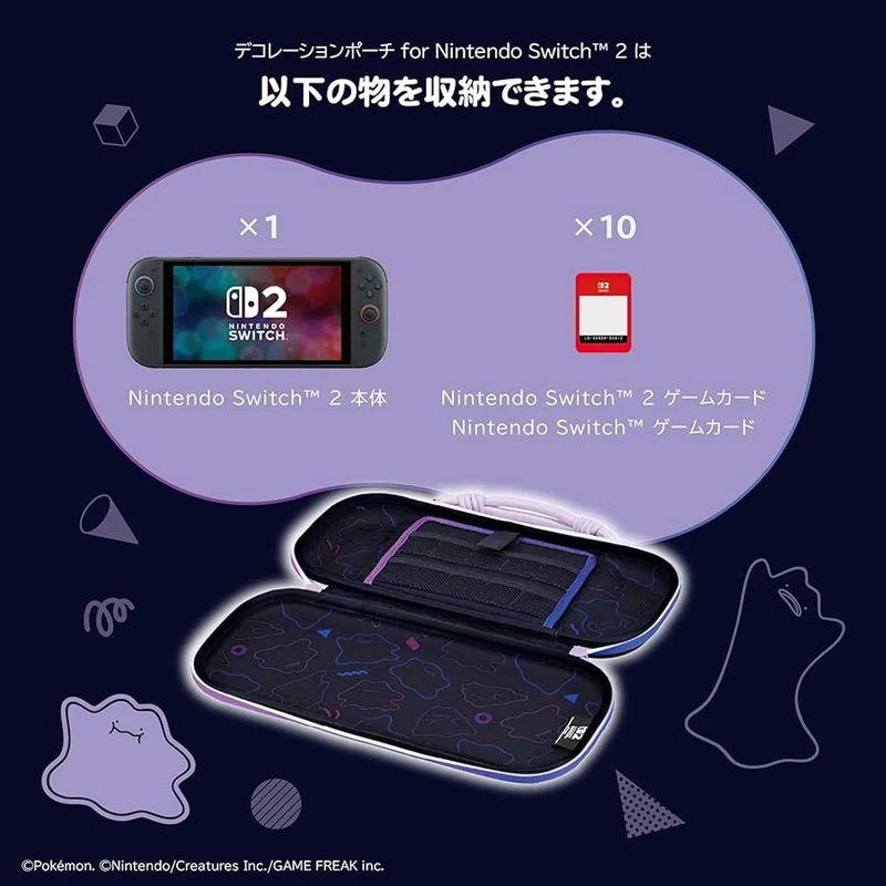 HORI Decoration Pouch for Nintendo Switch 2 [Metamon Series]