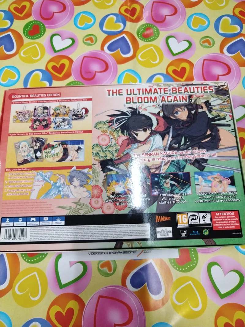 Senran Kagura Burst Re:Newal - Bountiful Beauties - PS4 (usato)(ver. europea)