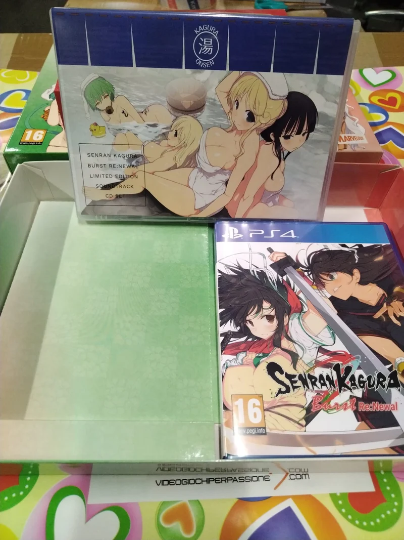 Senran Kagura Burst Re:Newal - Bountiful Beauties - PS4 (usato)(ver. europea)