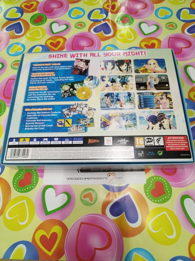 Senran Kagura Peach Beach Splash Collector PS4 (usato garantito)(versione europea)