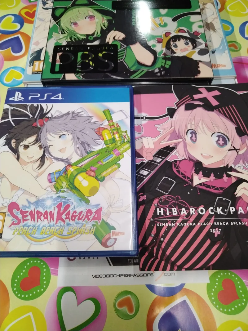 Senran Kagura Peach Beach Splash Collector PS4 (usato garantito)(versione europea)