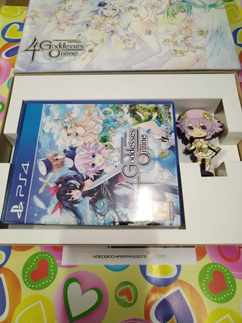 CYBERDIMENSION NEPTUNIA 4 GODDESSES ONLINE LIMITED EDITION ps4 (usato)(ver.inglese)