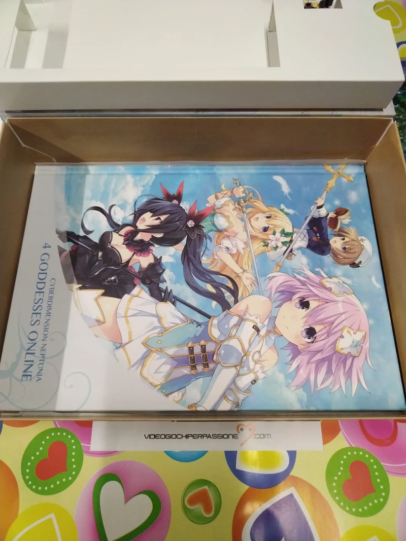 CYBERDIMENSION NEPTUNIA 4 GODDESSES ONLINE LIMITED EDITION ps4 (usato)(ver.inglese)